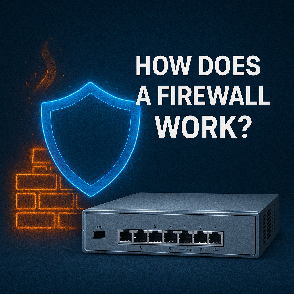 فایروال چگونه کار می‌کند؟ 
