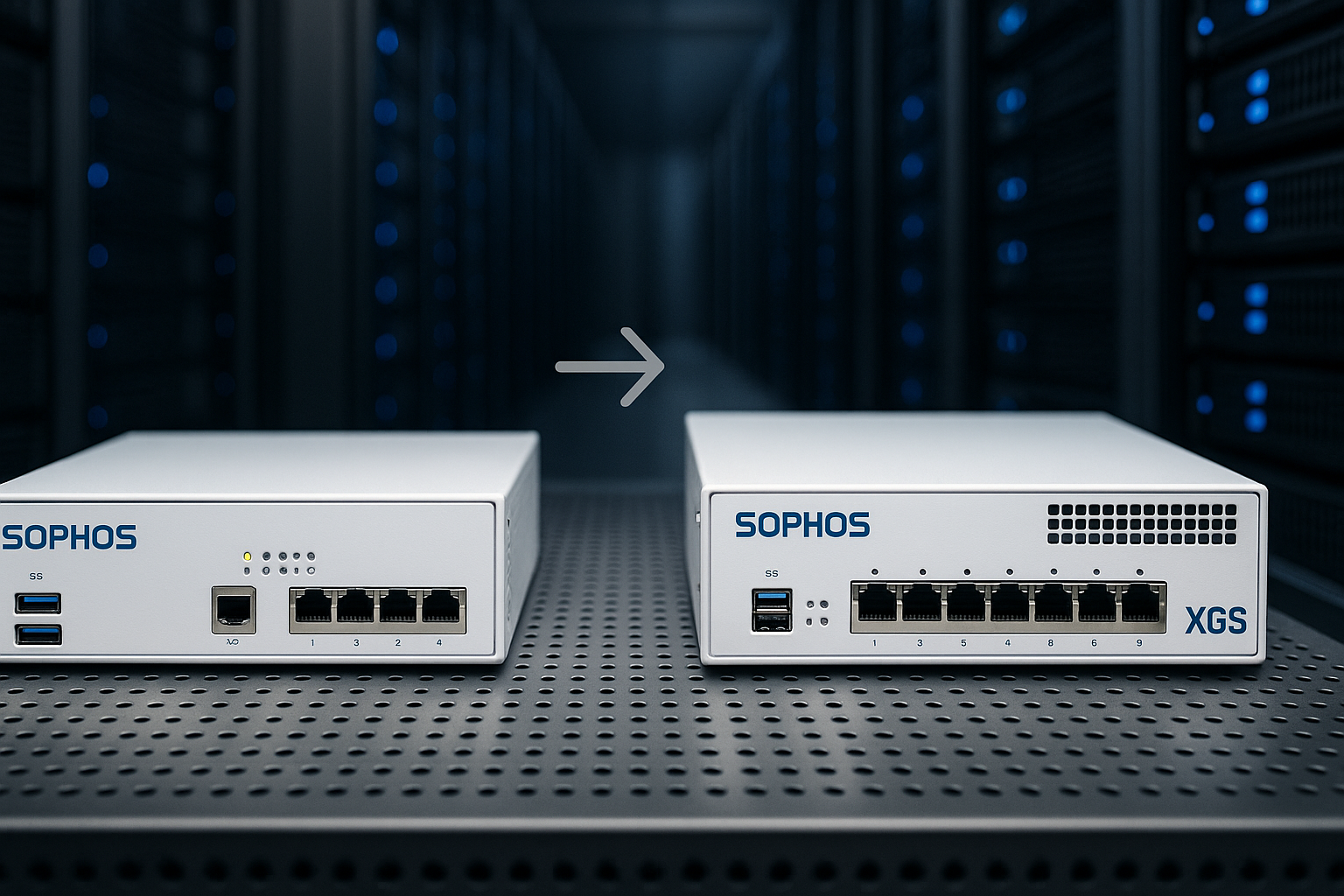 مقایسه کامل Sophos XGS و XG